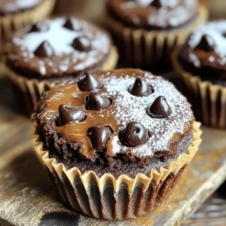 To make delicious espresso brownie cupcakes, you will need the following ingredients: - 1 cup unsalted butter (2 sticks) - 2 cups granulated sugar - 4 large eggs - 1 teaspoon vanilla extract - 1 cup all-purpose flour - 1 cup unsweetened cocoa powder - 1 teaspoon baking powder - 1/2 teaspoon salt - 2 tablespoons instant espresso powder - 1/2 cup chocolate chips (optional for extra gooeyness) - Powdered sugar for dusting (optional) These ingredients create a rich, chocolatey base with a kick of espresso. You can take your cupcakes to the next level with these optional ingredients: - 1/2 cup chopped nuts (like walnuts or pecans) - 1 teaspoon almond extract for a nutty twist - Sea salt flakes for a sweet and salty finish These add-ins can enhance the flavor and texture of your cupcakes. Here are some handy conversions for your ingredients: - 1 cup = 240 milliliters - 1 tablespoon = 15 milliliters - 1 teaspoon = 5 milliliters - 1 cup of all-purpose flour = 120 grams - 1 cup of granulated sugar = 200 grams - 1 cup of cocoa powder = 100 grams Understanding these conversions helps when you need to adjust your recipe. For the full recipe, check the recipe card above. Start by preheating your oven to 350°F (175°C). This step warms up the oven so your cupcakes cook evenly. Next, take a muffin pan and line it with cupcake liners. This keeps your cupcakes from sticking and helps with easy serving. In a medium saucepan, melt 1 cup of unsalted butter over low heat. Once it melts, take it off the heat and let it cool a bit. Add 2 cups of granulated sugar to the butter. Stir well until the sugar mixes in nicely. Now, crack 4 large eggs into the mix, adding them one at a time. Stir well after each egg. Finally, add 1 teaspoon of vanilla extract and mix until smooth. In another bowl, whisk together 1 cup of all-purpose flour, 1 cup of unsweetened cocoa powder, 1 teaspoon of baking powder, 1/2 teaspoon of salt, and 2 tablespoons of instant espresso powder. This mix gives your cupcakes a rich flavor. Gently fold the dry mix into the wet mix. Be careful not to overmix, or your cupcakes can turn out tough. If you like, fold in 1/2 cup of chocolate chips for extra gooeyness. Evenly divide the batter among the lined muffin cups, filling each about 2/3 full. Place the pan in the preheated oven and bake for 18-20 minutes. To check if they are done, insert a toothpick into the center. It should come out with a few moist crumbs. After baking, let the cupcakes cool in the pan for 5 minutes. Then, transfer them to a wire rack to cool completely. If you want, dust them with powdered sugar for a sweet touch. For the full recipe, check the details above. To get the best espresso taste, use good quality espresso powder. Instant espresso powder works well in this recipe. It gives a nice, bold flavor without being too bitter. Mix the espresso powder with the dry ingredients to help it blend in well. You can also brew a small shot of espresso and add it to the wet mix for more depth. This makes your cupcakes rich and full of flavor. One common mistake is overmixing the batter. When you mix too much, your cupcakes can become tough. Mix until just combined for a soft texture. Another mistake is not measuring ingredients accurately. Use a kitchen scale for best results. Make sure your oven is at the right temperature, too. An oven thermometer can help ensure accuracy. Lastly, don’t skip cooling time. Let the cupcakes cool for the best taste and texture. To keep your cupcakes fresh, store them in an airtight container. This helps prevent them from drying out. If you want to keep them longer, you can freeze them. Wrap each cupcake in plastic wrap and place them in a freezer bag. When you’re ready to eat, let them thaw at room temperature. For a sweet touch, dust with powdered sugar before serving. Enjoy your delicious treats! For the full recipe, check the earlier section. {{image_2}} You can add nuts to your espresso brownie cupcakes to boost flavor and crunch. I love using walnuts or pecans. They blend well with the rich chocolate and coffee taste. Simply chop the nuts and fold them into the batter. Use about 1/2 to 1 cup, depending on your taste. The nuts will add texture and make each bite even more exciting. If you need a gluten-free option, swap the all-purpose flour for a gluten-free mix. Many brands offer great blends that work well in baking. Just be sure to check that they contain xanthan gum or add it yourself. This will help your cupcakes rise and stay soft. The flavor stays rich, and no one will guess they are gluten-free! You can also make these cupcakes vegan. Replace the eggs with flaxseed meal or applesauce. For each egg, use 1 tablespoon of flaxseed mixed with 2.5 tablespoons of water. Let it sit until it thickens. For the butter, use coconut oil or vegan butter. The cupcakes will still be rich and tasty, perfect for anyone who avoids animal products. You can find the full recipe earlier in this article to get started on these variations. Enjoy experimenting! I love these espresso brownie cupcakes fresh, but leftovers are a treat too. Store the cupcakes in an airtight container. This keeps them moist and soft. They stay good at room temperature for about three days. If you want them to last longer, put them in the fridge. They can last up to a week in the fridge. Just remember to bring them to room temperature before you enjoy them. Freezing these cupcakes is easy and smart. First, let the cupcakes cool completely. Then, wrap each one in plastic wrap. Place them in a freezer bag or a container. They can stay fresh for up to three months in the freezer. When you’re ready to eat, just take out what you need. After freezing, the cupcakes may lose some moisture. To refresh them, let them thaw in the fridge overnight. You can warm them up in the microwave for 10 to 15 seconds. This makes them soft and tasty again. Dust with powdered sugar if you want a sweet touch. Enjoy your espresso brownie cupcakes as if they were just baked! You can use brewed espresso or strong coffee. Brew a cup of espresso, then reduce it to about 1 tablespoon. This will give you a strong flavor. If you don't have espresso, use instant coffee granules. Just make sure they dissolve well in your mix. Yes, you can! If you want a rich taste, use cocoa powder. You can replace chocolate chips with an equal amount of cocoa powder. This will keep the chocolate flavor strong. Just remember to balance the sugar since cocoa can be less sweet. Espresso brownie cupcakes last about 3 days at room temperature. Store them in an airtight container to keep them fresh. If you want to save them longer, freeze them. They can last up to 3 months in the freezer. Just thaw them before serving. For the full recipe, check out the details above. You now have the tools to make great espresso brownie cupcakes. We explored ingredients, step-by-step instructions, and handy tips. You can create tasty variations and store your treats like a pro. Remember, practice makes perfect when baking. These cupcakes are fun to make and share with friends. Enjoy your baking journey and the delicious results!