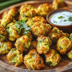 Here’s what you will need to make crispy okra fritters. Each ingredient plays a key role in the flavor and texture. - 1 pound fresh okra, chopped into small pieces - 1 cup chickpea flour (besan) - 1/2 cup cornmeal - 1 teaspoon cumin powder - 1 teaspoon coriander powder - 1/2 teaspoon turmeric powder - 1 teaspoon red chili powder - Salt to taste - 1/4 cup fresh cilantro, chopped - 1/4 cup green onions, finely sliced - Water, as needed - Vegetable oil, for frying Each ingredient adds a unique flavor. The chickpea flour gives a nutty taste. Cornmeal adds a pleasant crunch. Spices like cumin and coriander bring warmth. Don't skip the fresh herbs! They brighten the dish. Adjust the red chili powder to your spice level. I recommend using fresh okra for the best texture. Make sure it’s firm and vibrant. This recipe is easy to follow. You can find the full recipe later for detailed steps. Gather your ingredients, and let’s make something tasty! - Wash and chop okra. - Pat dry to eliminate moisture. Start by washing the okra under cold water. This step removes dirt and ensures freshness. Next, chop the okra into small pieces. Smaller pieces cook evenly and become crispier. After chopping, pat the okra dry with a clean towel. Removing moisture is key. Too much water can lead to soggy fritters. - Combine dry ingredients. - Add chopped okra and vegetables. In a large bowl, mix chickpea flour, cornmeal, cumin, coriander, turmeric, red chili powder, and salt. These spices give the fritters their flavor. Once mixed, add the chopped okra, cilantro, and green onions. Toss everything gently to coat the okra with the flour mixture. This helps every bite be full of flavor. - Gradually add water for desired consistency. - Ensure batter sticks to okra. Now, it’s time to create the batter. Slowly add water to the mix, stirring as you go. You want a thick batter that sticks to the okra. Be careful not to add too much water. The batter should be pourable yet thick enough to cling to the veggies. - Heat vegetable oil. - Fry until golden brown. In a deep frying pan, heat vegetable oil over medium heat. You need enough oil to cover the fritters halfway. To check if the oil is ready, drop in a small amount of batter. If it sizzles, you’re good to go! Carefully drop spoonfuls of the batter-coated okra into the hot oil. Fry them for 3 to 4 minutes or until they turn golden brown and crispy. - Drain excess oil. - Serve hot with dipping sauce. Once the fritters are golden brown, use a slotted spoon to remove them. Place them on a plate lined with paper towels. This step helps drain any excess oil. Serve the fritters hot. They taste amazing on their own or with a dipping sauce like tangy yogurt or spicy chutney. For the full recipe, check out the detailed instructions above. Enjoy your crispy okra fritters! To make crispy okra fritters, you must dry the okra well. Wet okra makes your fritters soggy. After washing the okra, pat it dry with paper towels. This simple step helps a lot. Next, keep an eye on your oil temperature. If the oil is too cool, the fritters will absorb oil. If it's too hot, they will burn. Aim for medium heat. To test the oil, drop a small bit of batter in. If it sizzles right away, your oil is ready. You can adjust the spice levels in your fritters. If you like more heat, add extra red chili powder. For a milder taste, cut back on it. You can also mix in different herbs. Fresh dill or parsley adds a nice twist. Feel free to experiment! Try adding a pinch of garlic powder or a squeeze of lemon juice. These little changes can make a big difference in flavor. Watch out for overcrowding the frying pan. If you add too many fritters, the oil temperature will drop. This leads to soggy fritters. Fry in small batches instead. Another mistake is using too much water in the batter. Your batter should stick to the okra but not be runny. Start with a little water, and add more only if needed. This helps achieve that perfect crispiness. Try these tips, and you'll make the best crispy okra fritters! For the full recipe, check out the [Full Recipe]. {{image_2}} You can easily switch up the fritter game. If you want, try using zucchini or eggplant instead of okra. These veggies bring their own nice flavors. You can also add cheese to the mix for a rich twist. Cheese like feta or cheddar can melt and give a creamy texture. Both options can make your fritters fun and tasty. For those who need gluten-free options, it’s simple to adapt this recipe. Use gluten-free flour like almond or rice flour instead of chickpea flour. This change keeps the fritters crispy and tasty. You can still enjoy the same great crunch without wheat. Just make sure to check labels for any hidden gluten. When it comes to serving, think outside the box. Pair your crispy okra fritters with unique dipping sauces. A tangy yogurt sauce or spicy chutney can really boost the flavor. You can also serve them alongside a light salad or fluffy rice. This adds freshness and makes a complete meal. For the full recipe, check out the link above. To keep your crispy okra fritters fresh, store them in an airtight container in the fridge. This helps maintain flavor and texture. If you have leftover fritters, let them cool completely before packing. They will last for up to three days. When it’s time to enjoy your fritters again, reheating is key. For the best crispiness, use an oven. Preheat the oven to 375°F (190°C). Place the fritters on a baking sheet in a single layer. Heat for about 10 minutes, flipping halfway through. This method helps revive their crunch. If you want to save fritters for later, freezing is a great option. Start by letting the fritters cool fully. Then, arrange them in a single layer on a baking sheet. Freeze them for about an hour. This prevents them from sticking together. Once frozen, transfer the fritters to a freezer-safe bag or container. Label the container with the date. They will stay fresh for up to three months. When you want to eat them, thaw the fritters in the fridge overnight. To reheat, use the oven method mentioned above. You can also fry them again for a few minutes until they are hot and crispy. Enjoy your tasty snack anytime! To ensure your okra fritters stay crispy, start by drying the okra well. Any moisture can lead to soggy fritters. After washing, pat the okra dry with a towel. When frying, make sure the oil is hot enough. If the oil is too cool, the fritters will absorb more oil. Test the oil by dropping in a bit of batter; it should sizzle right away. Fry in small batches to avoid overcrowding. This helps maintain the temperature of the oil, resulting in a crispier finish. Yes, you can prepare these fritters ahead of time. Cook them fully and let them cool. Store them in an airtight container in the fridge for up to three days. To reheat, place them in a preheated oven at 375°F (190°C) for about 10 minutes. This method keeps them crispy. You can also use an air fryer for reheating. It gives a nice crunch without extra oil. Crispy okra fritters pair well with many dips and sides. A tangy yogurt sauce is a great choice. You can mix yogurt with lemon juice and herbs for a fresh taste. Spicy chutneys also complement the fritters nicely. For sides, consider serving them with a light salad or rice. This adds balance to your meal. To adjust the spice level, start with less red chili powder. You can add more later if needed. For a milder version, use sweet paprika instead. If you like it spicy, add more chili or even a touch of cayenne. Taste the batter before frying to find your perfect heat. Yes, this recipe is vegan-friendly. The main ingredients are okra, chickpea flour, and cornmeal, all plant-based. If you want to enhance the flavor, you can add nutritional yeast for a cheesy taste. Ensure your dipping sauces are also vegan if you serve them with the fritters. Enjoy this delicious treat without any animal products! For the complete instructions, check the Full Recipe. This guide covered everything you need to make crispy okra fritters. We discussed the ingredients, preparation steps, and tips for perfecting the texture. You can vary the recipe with different veggies or make it gluten-free. Remember to dry the okra well and monitor the frying temperature for the best results. Enjoy your crunchy snacks with delicious dips and sides. With these tools, you can impress anyone at the table!