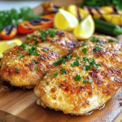 Blackstone Garlic Parmesan Chicken Flavorful Recipe