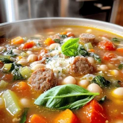 Italian Sausage & White Bean Soup Hearty and Simple Recipe