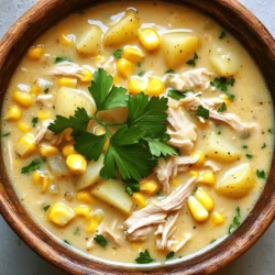 Crockpot Chicken Corn Chowder Simple and Hearty Dish