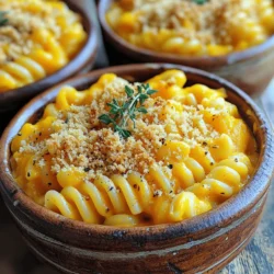 Slow Cooker Butternut Squash Mac and Cheese Delight