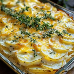 Potato Gratin Delightful Creamy Side Dish Recipe