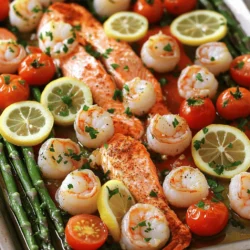 Sheet Pan Seafood Feast Delightful and Easy Recipe