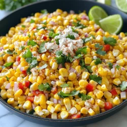 One-Pan Mexican Street Corn Skillet Delight
