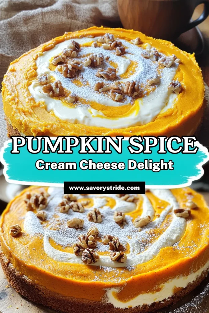 Indulge in the ultimate comfort treat with this delicious Pumpkin Cream Cheese Swirl Coffee Cake! Perfect for cozy mornings or sweet afternoon snacks, this easy recipe blends moist pumpkin cake with a creamy swirl for a delightful flavor twist. With simple ingredients and straightforward steps, you can create a scrumptious dessert that will impress everyone. Click to explore the full recipe and bring warmth to your kitchen!