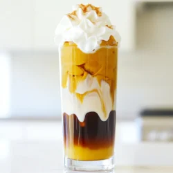 To make this tasty drink, you need some key items. Here’s what you will need: - 1 cup cold brew coffee - 1/2 cup milk of your choice (oat, almond, or whole milk) - 1/4 cup pumpkin puree - 2 tablespoons maple syrup - 1 teaspoon vanilla extract - 1/2 teaspoon pumpkin pie spice - Whipped cream (for topping) - Extra pumpkin spice (for garnish) These ingredients come together to create a drink that tastes just like fall. You can change the flavor by picking different milk. Here are some options: - Oat milk gives a creamy texture. - Almond milk adds a nutty taste. - Whole milk makes it rich and smooth. Each milk brings its own twist to the drink. Choose what you like best! Toppings can make your drink extra special. Consider these ideas: - Add a generous dollop of whipped cream on top. - Sprinkle extra pumpkin spice for a pop of flavor. - Crushed graham crackers can add a crunchy twist. These toppings not only look nice but also enhance the taste. Enjoy making your drink unique! First, grab a mixing bowl. Add 1/4 cup of pumpkin puree. Next, mix in 2 tablespoons of maple syrup. Then, add 1 teaspoon of vanilla extract. Finally, sprinkle in 1/2 teaspoon of pumpkin pie spice. Use a whisk to combine everything until it's smooth. This makes a tasty pumpkin cream. Now, take a separate cup or pitcher. Pour in 1 cup of cold brew coffee. Next, add 1/2 cup of your favorite milk. You can use oat, almond, or whole milk. Stir the coffee and milk well. This creates a rich base for your drink. Grab a tall glass. Pour the cold brew mixture into the glass, filling it halfway. Then, gently spoon the pumpkin cream mixture on top. Let it float for a pretty layered effect. To finish, add a dollop of whipped cream on top. Sprinkle extra pumpkin spice for garnish. You can stir before sipping or enjoy the layers. To get the best flavor, use fresh pumpkin puree. Canned pumpkin works too but fresh tastes richer. Maple syrup adds warmth and sweetness. Adjust the amount to fit your taste. Don’t skip the pumpkin pie spice; it brings the season to life. Experiment with different milk options. Oat milk adds creaminess, while almond milk gives a nutty touch. For an authentic coffee shop feel, use cold brew coffee. It’s smooth and less bitter than regular coffee. To make cold brew at home, steep coarsely ground coffee in cold water for 12 to 24 hours. Strain it through a coffee filter for a clean taste. Layer the pumpkin cream mixture gently on top of the coffee. This makes the drink visually appealing and fun to sip. Serve your Copycat Pumpkin Cream Cold Brew in a tall glass. Add ice for a refreshing drink. Top with whipped cream for an indulgent touch. Sprinkle extra pumpkin spice on top for a festive look. Enjoy it with a slice of pumpkin bread or a cozy blanket. This treat is perfect for chilly mornings or afternoon pick-me-ups. {{image_2}} You can easily make this drink dairy-free. Use oat or almond milk instead of regular milk. Both choices give a nice creamy texture. They also add a hint of flavor that pairs well with pumpkin. If you want it vegan, just ensure your whipped cream is also plant-based. There are many brands that offer delicious vegan whipped toppings. Let’s get creative! You can add a dash of cocoa powder for a mocha twist. Or, try mixing in a little chai spice for a warm, spiced flavor. If you love caramel, drizzle some on top with your whipped cream. You can even swap the pumpkin for sweet potato or butternut squash for a fun twist. Each change brings a new taste that keeps this drink exciting! As seasons change, so can your drink. In winter, try adding a hint of peppermint extract. This gives a festive touch that warms the soul. For spring, consider using fresh berries or citrus zest to brighten the flavor. Summer calls for a cold brew with mint and lemonade. Each season lets you play with flavors, making the drink fresh all year long. When you make this drink, you may have extra ingredients. To keep things fresh: - Store leftover pumpkin puree in an airtight container. - Keep milk in the fridge, tightly sealed. - Use maple syrup within a few months for the best taste. If you have extra pumpkin cream cold brew, store it in the fridge. Use a glass jar or bottle. This drink tastes best within 24 hours. Stir it before drinking to mix the flavors again. - Pumpkin puree: Use it within 5-7 days. - Cold brew coffee: It stays good for up to 2 weeks when sealed. - Milk: Check the expiration date, but it usually lasts a week after opening. With these tips, you can enjoy your pumpkin cream cold brew longer! Yes, you can use regular coffee. Cold brew has a smooth taste. It lacks the bitterness of hot coffee. If you use hot coffee, cool it first. Then, mix it with milk. This gives you a similar drink. You can use butternut squash puree for a different taste. Alternatively, use sweet potato puree. Both options work well in this recipe. They add creaminess and flavor, just like pumpkin. You can adjust the sweetness easily. Add more maple syrup if you like it sweet. If you prefer less sweetness, use less maple syrup. You can also use honey or agave syrup as a substitute. Yes, you can prepare parts ahead. Make the pumpkin cream mixture and store it in the fridge. Combine the cold brew and milk when ready to serve. Enjoy it fresh for the best taste. Whipped cream is a classic topping that adds richness. You can also sprinkle extra pumpkin spice on top. For a crunchy twist, add crushed graham crackers. These toppings make the drink more fun and tasty. You can now enjoy a homemade Pumpkin Cream Cold Brew with ease. We covered essential ingredients, milk options, and toppings for the best taste. I shared step-by-step instructions on making the drink and tips for an authentic experience. You learned about fun variations, healthy alternatives, and storage tips. With this knowledge, you can craft a delicious drink perfect for any season. Enjoy your tasty creation!