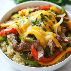 Philly Cheesesteak Power Bowls Flavorful and Satisfying
