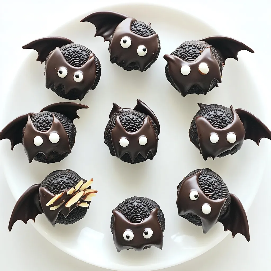 Halloween Oreo Truffle Bats Simple and Fun Treat