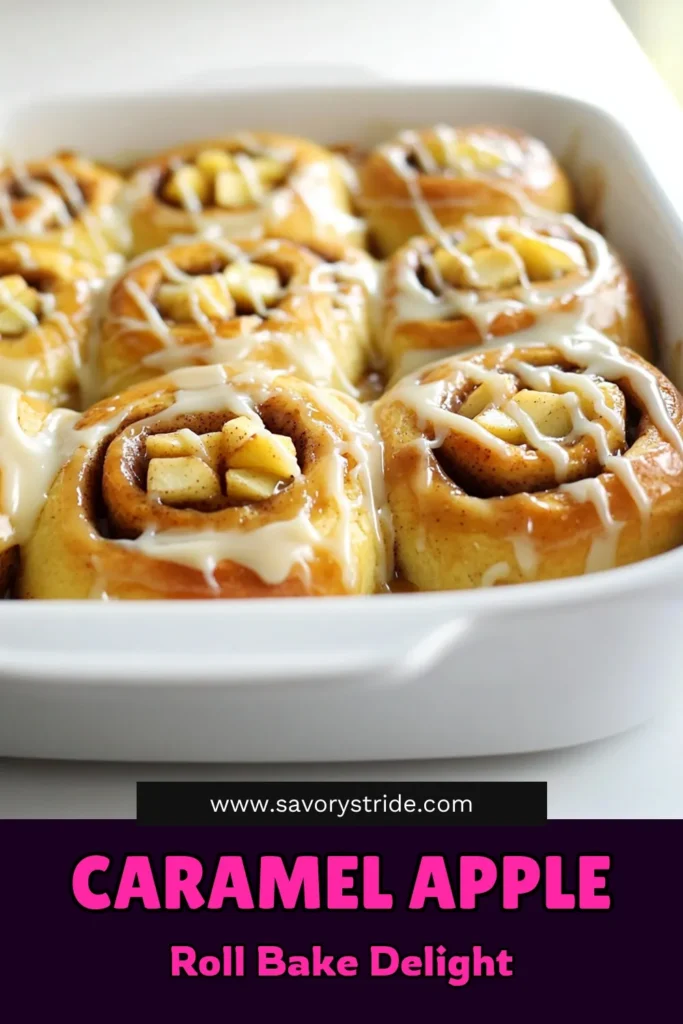 Indulge in the deliciousness of Caramel Apple Cinnamon Roll Bake! This mouthwatering dessert combines gooey caramel, sweet apples, and fluffy cinnamon rolls for a perfect treat. Easy to make and perfect for gatherings, this recipe will impress your family and friends. Click to explore this delightful bake and elevate your dessert game today! #CinnamonRollBake #CaramelApple #DessertRecipes #BakingInspiration