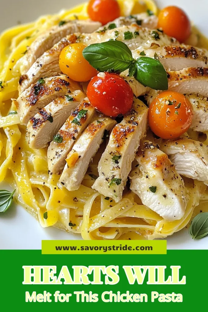 Indulge in this irresistible Marry Me Chicken Pasta recipe that combines the flavors of creamy chicken pasta with a homemade fettuccine dish! Perfect for an easy chicken dinner, this Italian chicken pasta is sure to impress. With its rich and cheesy sauce, it's a meal you'll want to make again and again. Ready in just 30 minutes, save this recipe for your next family night! #MarryMeChicken #CreamyPasta #EasyDinner #ItalianCuisine