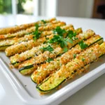 - 2 medium zucchini - 1/2 cup all-purpose flour - 2 large eggs - 1 teaspoon garlic powder - 1 teaspoon onion powder - 1 teaspoon paprika - 1/2 teaspoon salt - 1/4 teaspoon black pepper - 1 cup panko breadcrumbs - 1/2 cup grated Parmesan cheese - 2 tablespoons chopped fresh parsley - Olive oil spray I love using fresh zucchini for this recipe. Choose medium-sized zucchini for the best texture. You want them firm and not too watery. The flour coats the zucchini and helps the egg stick. The eggs create a rich layer for the crispy coating. For the seasoning, garlic powder and onion powder add fantastic flavor. Paprika gives a nice color and a hint of sweetness. Salt and black pepper enhance all these tastes. The panko breadcrumbs make these fries super crispy. They are light and airy, giving that crunch we all crave. Mixing the breadcrumbs with grated Parmesan adds a savory richness. Fresh parsley adds a pop of color and brightness when serving. A light spray of olive oil helps achieve that perfect crispiness. This blend of ingredients creates a delightful snack that everyone will love. - Preheating the air fryer Start by preheating your air fryer to 400°F (200°C). This step is key to getting your fries crispy. - Preparing the zucchini Take two medium zucchinis and cut them into fry shapes. Try to make them even for uniform cooking. - Dipping zucchini fries in flour In a shallow bowl, mix 1/2 cup of all-purpose flour with 1 teaspoon of garlic powder, 1 teaspoon of onion powder, 1 teaspoon of paprika, 1/2 teaspoon of salt, and 1/4 teaspoon of black pepper. Dip each zucchini fry into this mixture. Make sure to coat them well. - Egg mixture step In another bowl, beat 2 large eggs. This will help the coating stick. Dip the floured fries into the egg mixture next. - Applying panko and Parmesan mixture In a third bowl, mix 1 cup of panko breadcrumbs with 1/2 cup of grated Parmesan cheese. Press each fry into this mixture. Ensure they are well coated for extra crunch. - Arranging in the air fryer Lay the coated zucchini fries in a single layer in the air fryer basket. Leave space between them for air to flow. - Cooking time and temperature Air fry the zucchini fries at 400°F (200°C) for about 10-12 minutes. This helps them turn golden and crispy. - Flipping for even cooking Halfway through the cooking time, flip the fries to ensure they cook evenly. This helps both sides get that perfect crunch. To get the best crispiness, use olive oil spray. It helps the fries turn golden brown. Spray the fries lightly before cooking. This small step makes a big difference. Make sure to coat the zucchini evenly. Dip each fry in flour, then egg, and finally the panko mix. Press down gently to help the coating stick. This ensures every bite is crispy. Choose medium-sized zucchini for the best results. They cook evenly and stay tender. Freshness matters too. Look for zucchini that feels firm and has a shiny skin. Consider organic zucchini if you can. They often have more flavor and fewer pesticides. This choice can make your dish taste even better. Zucchini fries taste great with dips. Try marinara or ranch for a tasty pairing. These dips add flavor and fun to your meal. For side dishes, serve with a salad or grilled chicken. These options balance the meal and add variety. Enjoy your crispy treat! {{image_2}} You can make these zucchini fries even more exciting! Try a spicy garlic Parmesan version. Just add cayenne pepper or red pepper flakes to the flour mix. This will give your fries a nice kick. You can also add herbs like oregano or basil for added flavor. Fresh herbs can really lift the taste. Don't be shy to mix and match spices to find your favorite combination! If you need a gluten-free option, you can swap all-purpose flour for almond flour. This will keep the fries crispy and light. Instead of panko breadcrumbs, try using gluten-free breadcrumbs or crushed rice cereal. Both options will give you that nice crunch without the gluten! For a vegan twist, replace the eggs with a plant-based alternative. You can use flaxseed meal mixed with water or a commercial egg replacer. For cheese lovers, use vegan cheese shreds instead of Parmesan. This keeps the dish creamy and flavorful while being completely plant-based. Enjoy every bite guilt-free! To keep your zucchini fries fresh, place them in a container. Use an airtight container to prevent moisture. A glass or plastic container works well. Store them in the fridge for up to three days. This way, they stay crispy and flavorful. You can reheat your zucchini fries in the air fryer. Set the air fryer to 375°F (190°C). Heat them for about 5 minutes. This keeps them crispy. You can also use the oven. Preheat your oven to 375°F (190°C) and bake for about 10 minutes. This method works too, but may not be as quick. You can freeze zucchini fries before or after cooking. For raw fries, coat them and lay them out on a baking tray. Freeze until solid, then transfer to a freezer bag. To freeze cooked fries, let them cool first. Then, place them in a bag. They can last for up to three months. When you want to eat them, thaw in the fridge overnight. Reheat in the air fryer or oven. Enjoy your crispy treat again! Yes, you can use other vegetables! Carrots, sweet potatoes, and eggplant work well. Cut them into fry shapes, just like the zucchini. Each vegetable will give a unique taste and texture. Try adjusting the cooking time based on the thickness of the fries. For instance, sweet potatoes may need a bit longer to cook through. To make these zucchini fries gluten-free, swap all-purpose flour with almond flour or gluten-free flour. For the breadcrumbs, use gluten-free panko. Ensure that all ingredients are certified gluten-free. This way, you can enjoy crispy fries without worry. Just follow the same steps, and you'll achieve the same tasty result! Zucchini fries pair great with many dips! Here are some top choices: - Ranch dressing - Marinara sauce - Garlic aioli - Spicy mayo - Tzatziki These dips add extra flavor and fun to your meal. Feel free to mix and match to find your favorite! Zucchini fries are simple and fun to make. We covered the key ingredients, including zucchini, flour, eggs, and seasoning. I shared tips for crispiness and ways to customize your fries with different flavors. You learned how to store leftovers and reheat them, keeping them tasty. Whether you want to make them gluten-free or vegan, options exist. Enjoy your delicious, homemade zucchini fries today and explore all the variations you can create!