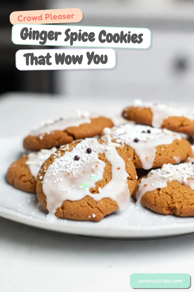 Discover the joy of baking with these soft chewy gingerbread cookies, the perfect holiday cookie recipe. Infused with a rich blend of ginger spice and molasses, these spiced cookie treats will delight your family and friends. Easy to whip up, they’re great for any festive occasion and can be topped with a sweet spiced cookie frosting. Try this simple recipe for the best easy Christmas cookies! Save now and enjoy the holiday magic! #GingerbreadCookies #HolidayBaking #ChristmasCookies #BakingRecipes